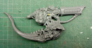 Fusión del torso, arma y biomunición